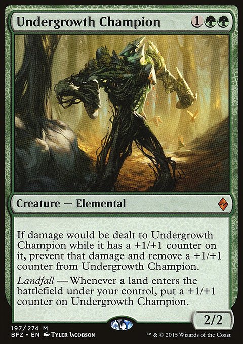 Undergrowth Champion